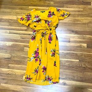 Midi Yellow Dress